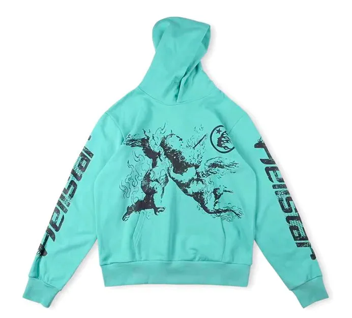 Hellstar Capsule 7 Hoodie 'LIGHT GREEN'