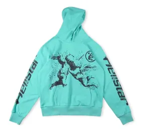 Hellstar Capsule 7 Hoodie 'LIGHT GREEN'