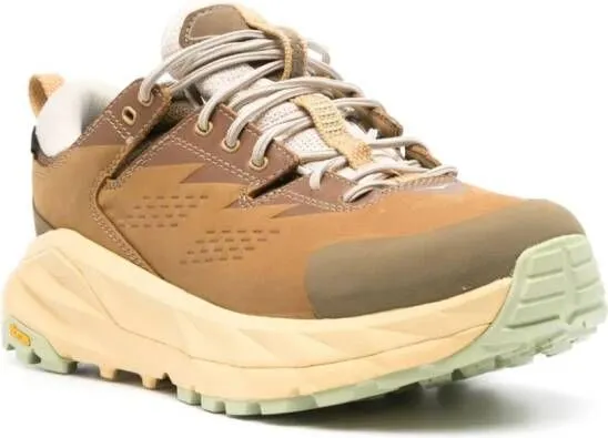 HOKA Kaha GTX panelled chunky sneakers Brown