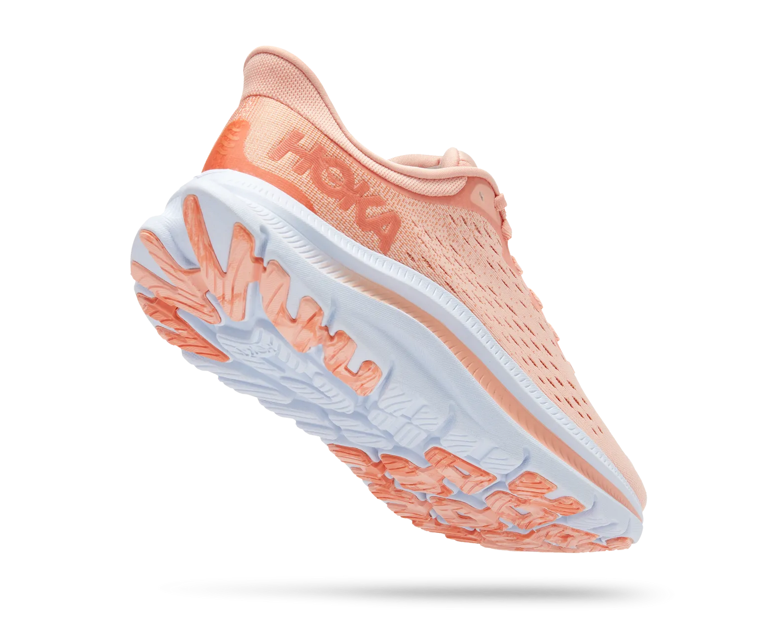 Hoka Women's Kawana, peach/ white