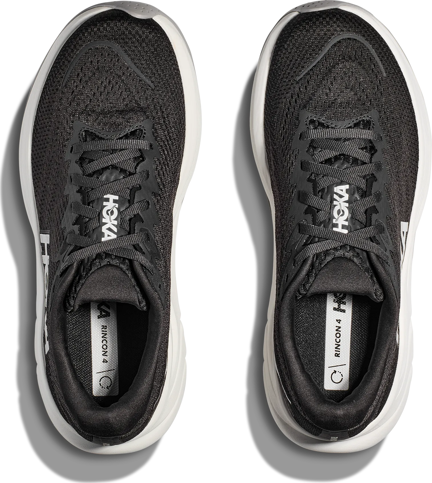 Hoka Women's Rincon 4 Black/White | Buy Hoka Women's Rincon 4 Black/White here | Outnorth