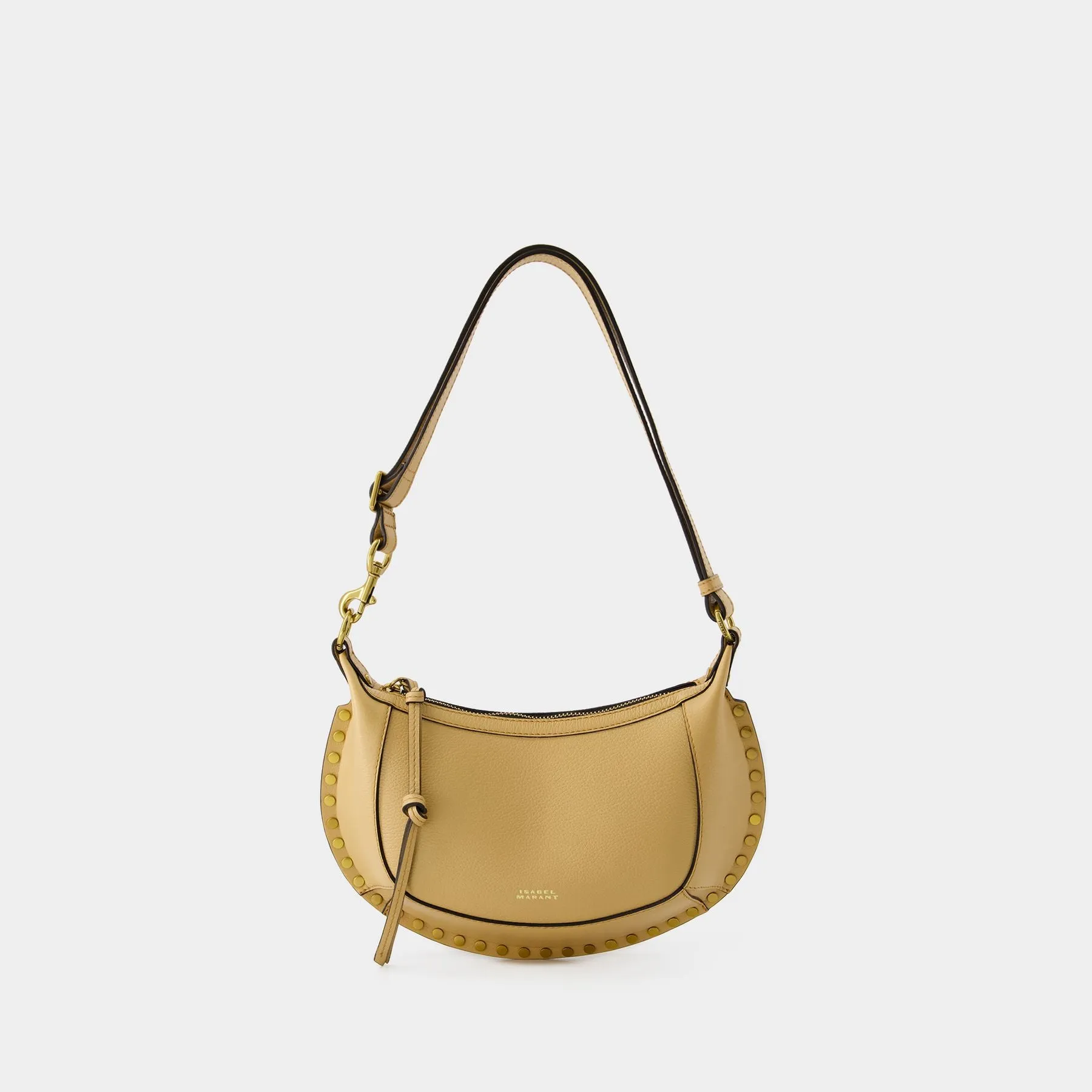 Isabel Marant  Oskan Moon Crossbody - Isabel Marant - Leather - Biscuit