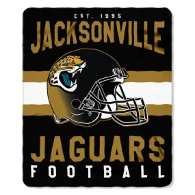 Jacksonville Jaguars 50 x 60 Singular Fleece Throw Blanket