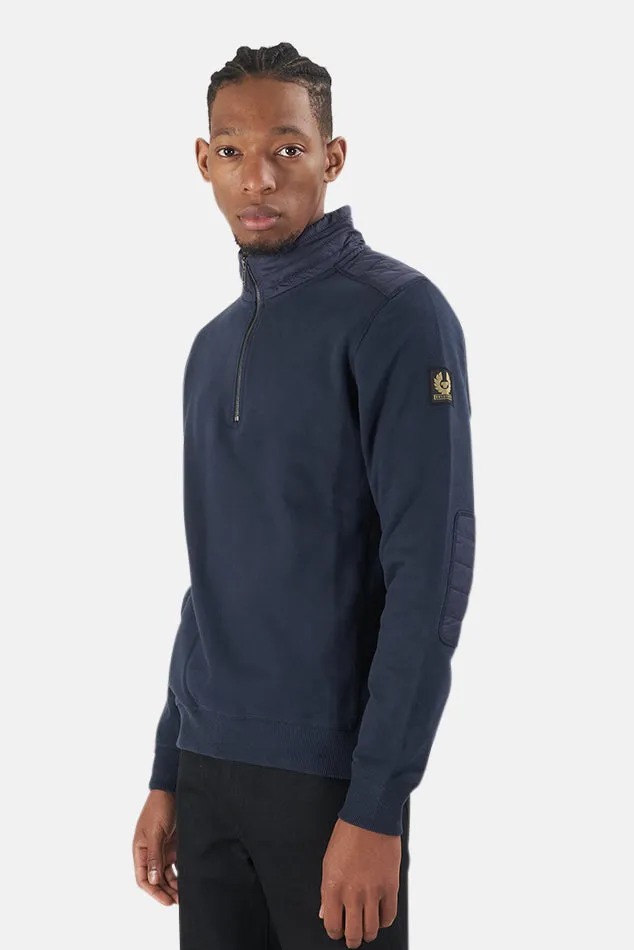 Jaxon Quarter Zip Pullover Navy