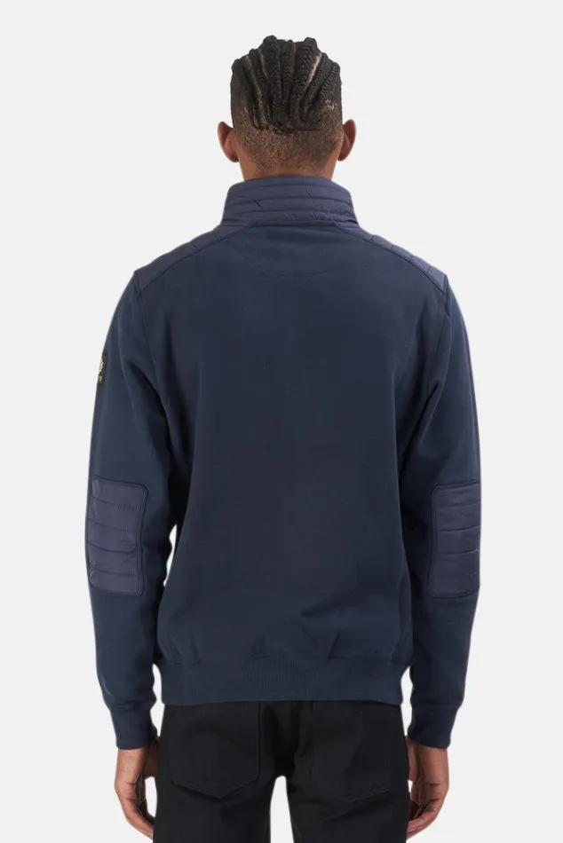 Jaxon Quarter Zip Pullover Navy