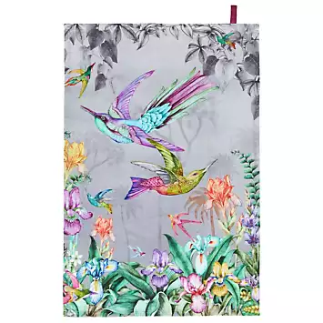 Joe Browns Set of 3 Neon Botanicals Tea Towels | Kaleidoscope