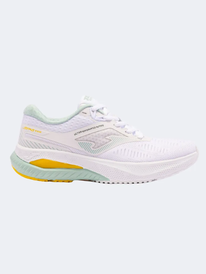 Joma Hispalis 2402 Women Running Shoes White/Orange/Green