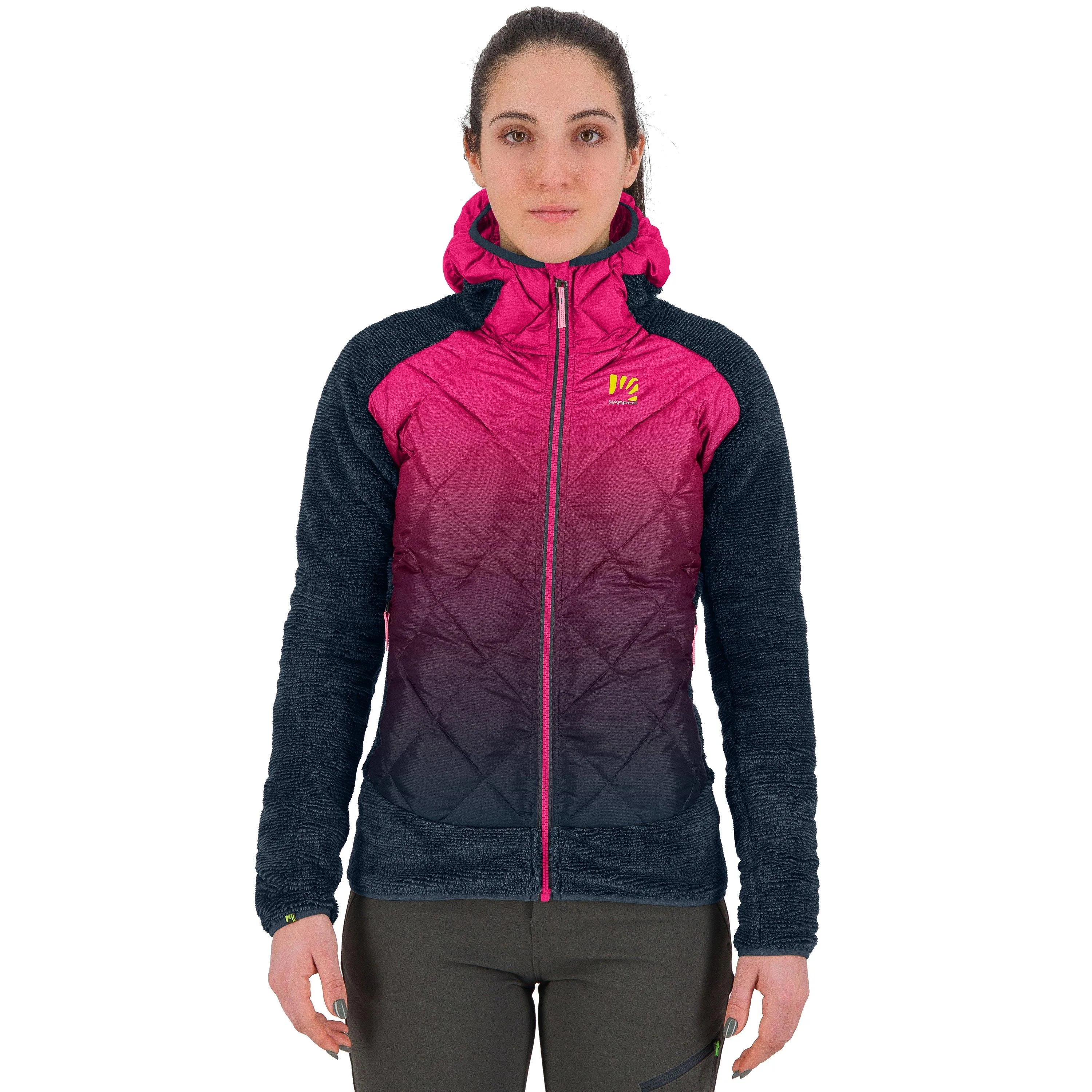 Karpos Women's Smart Marmarole Jacket - Vulcan / Pink | George Fisher