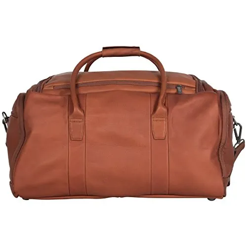 Kenneth Cole Reaction Colombian Leather Travel Duffle Bag - Horizon Leathers