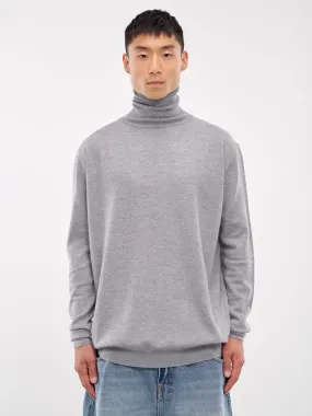 Knit Turtleneck (HMMZ75057A-HZ610-MEDIUM-GREY)