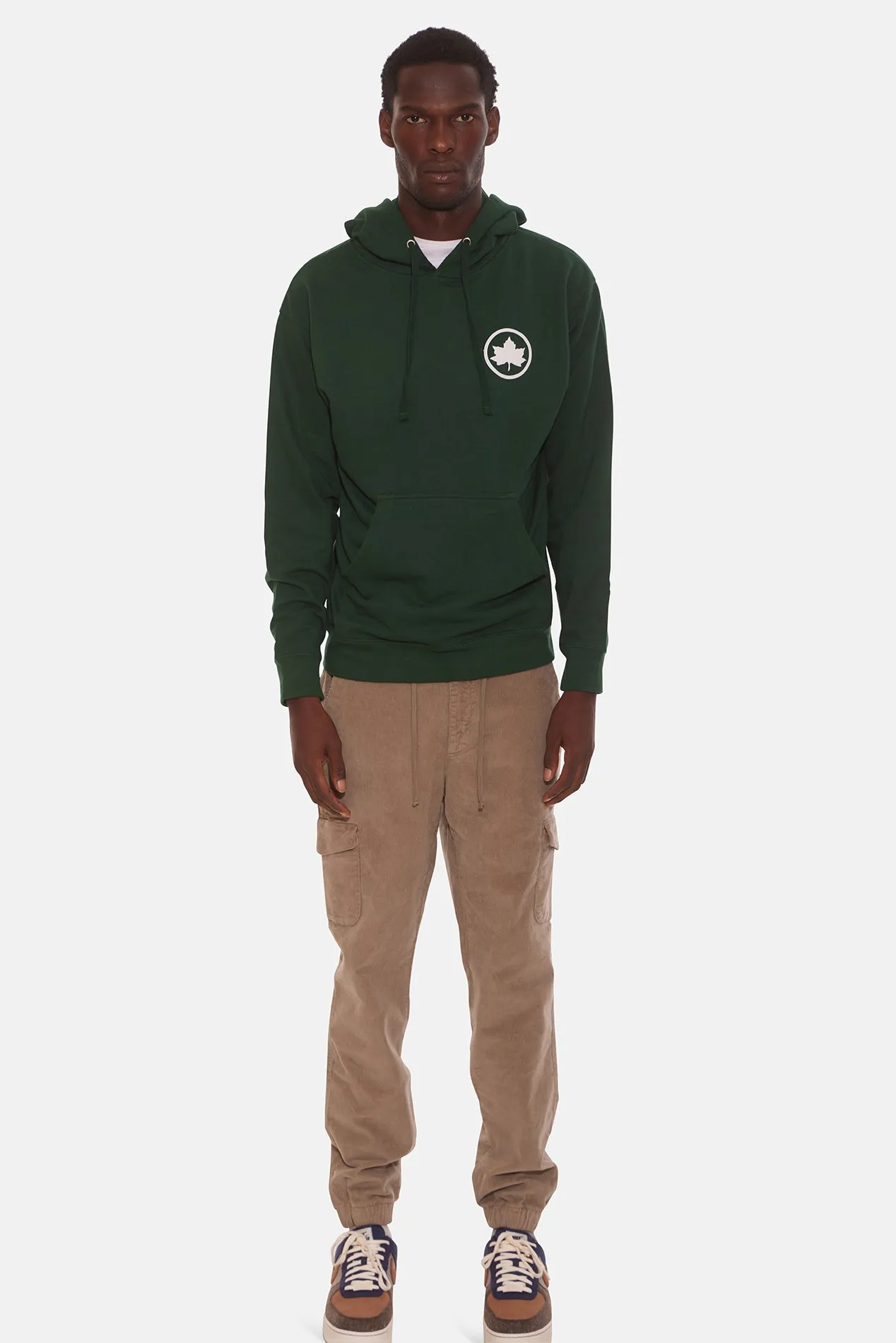 Leaf Bleecker Playground Hoodie Forest Green