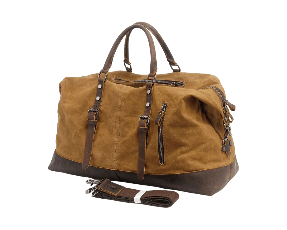 Leather Travel Duffle Bag for Men - Horizon Leathers