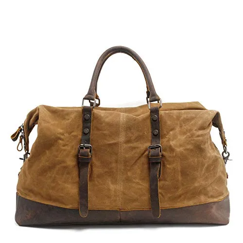 Leather Travel Duffle Bag for Men - Horizon Leathers