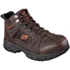 Ledom Safety Boot Brown