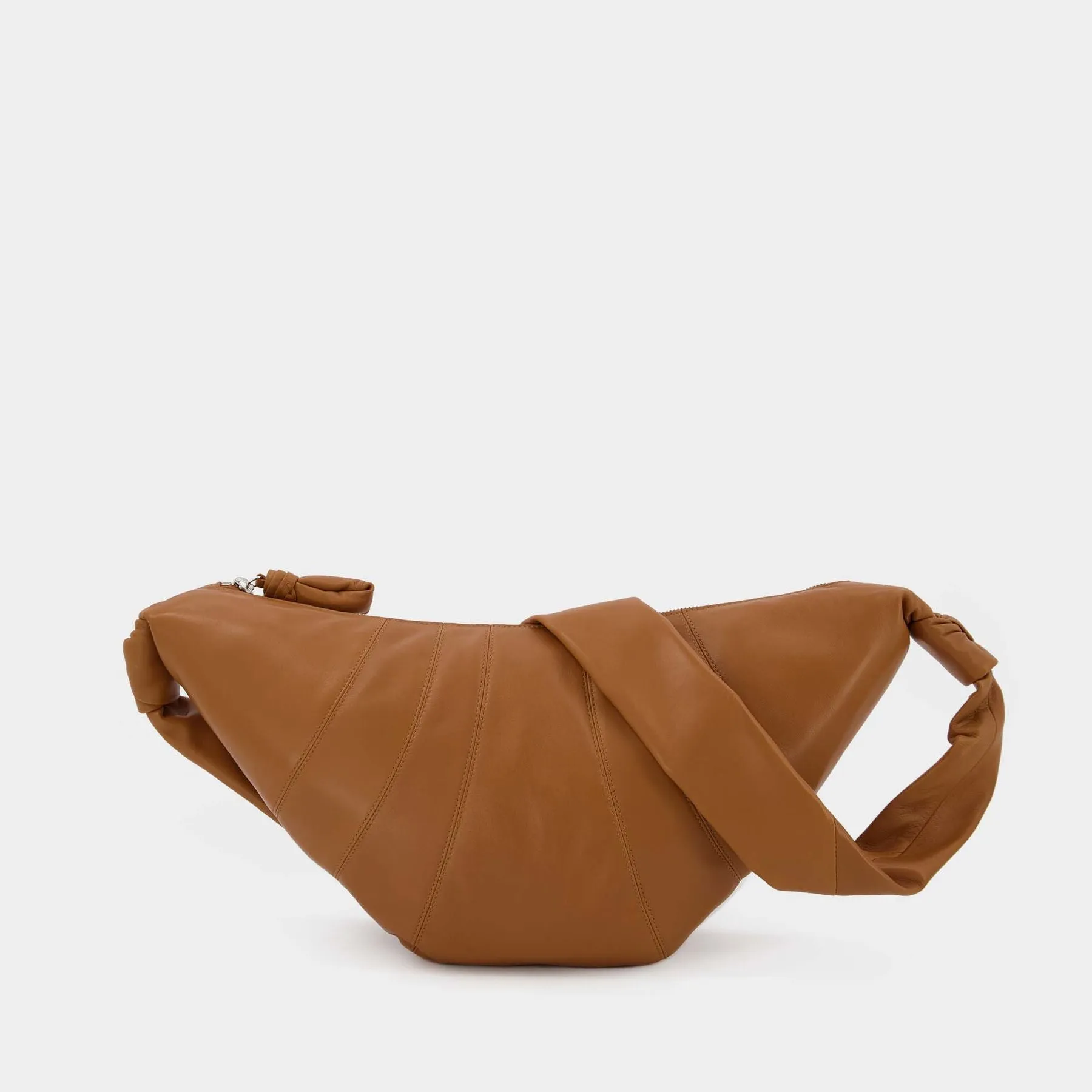 Lemaire  Medium Croissant Crossbody  - Lemaire - Brown Sugar - Leather