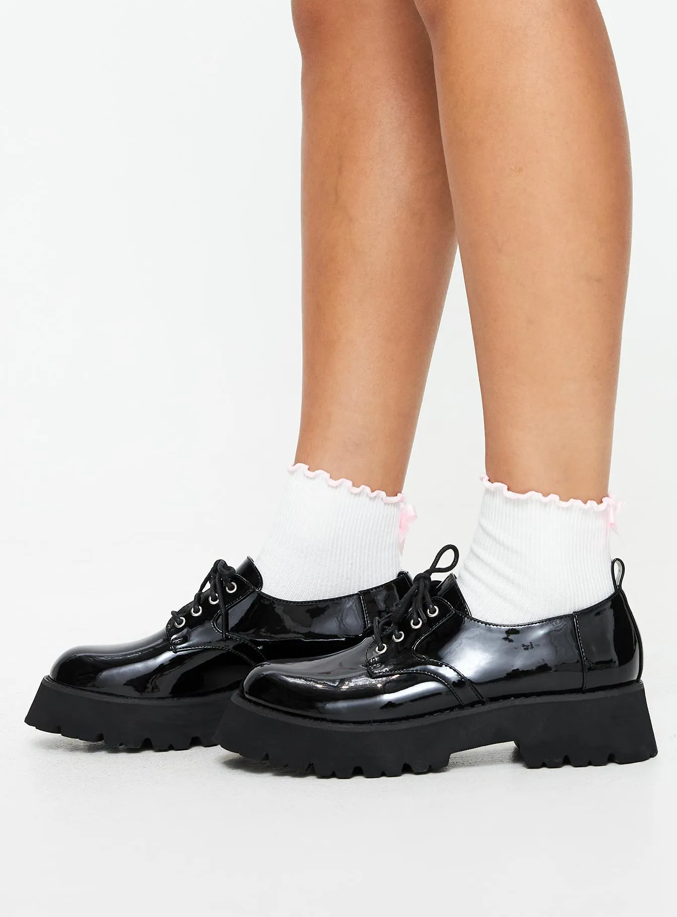 Louisa Flats Black