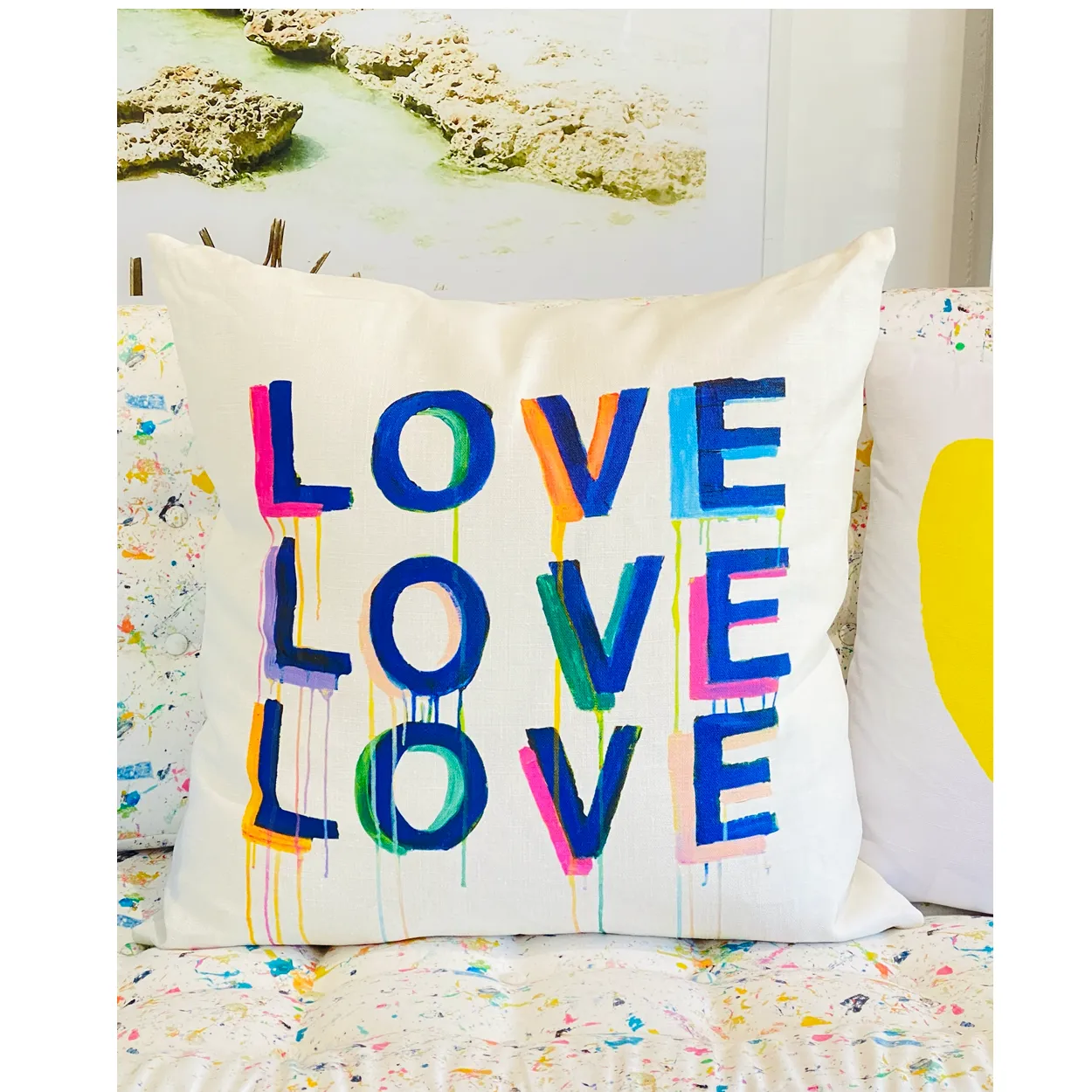 Love On Repeat Pillow