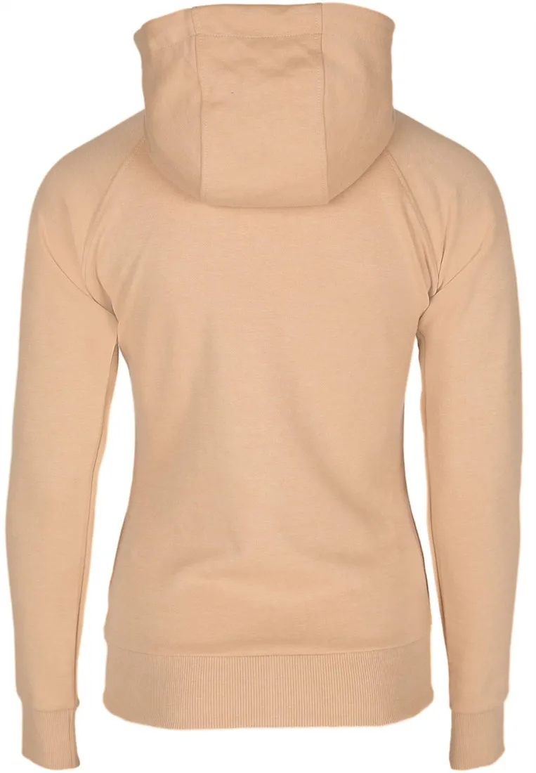 Marion Zipped Hoodie - Beige - XS Gorilla Wear