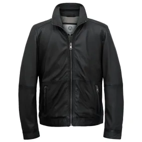 Maxwell: Men's Black Leather Jacket