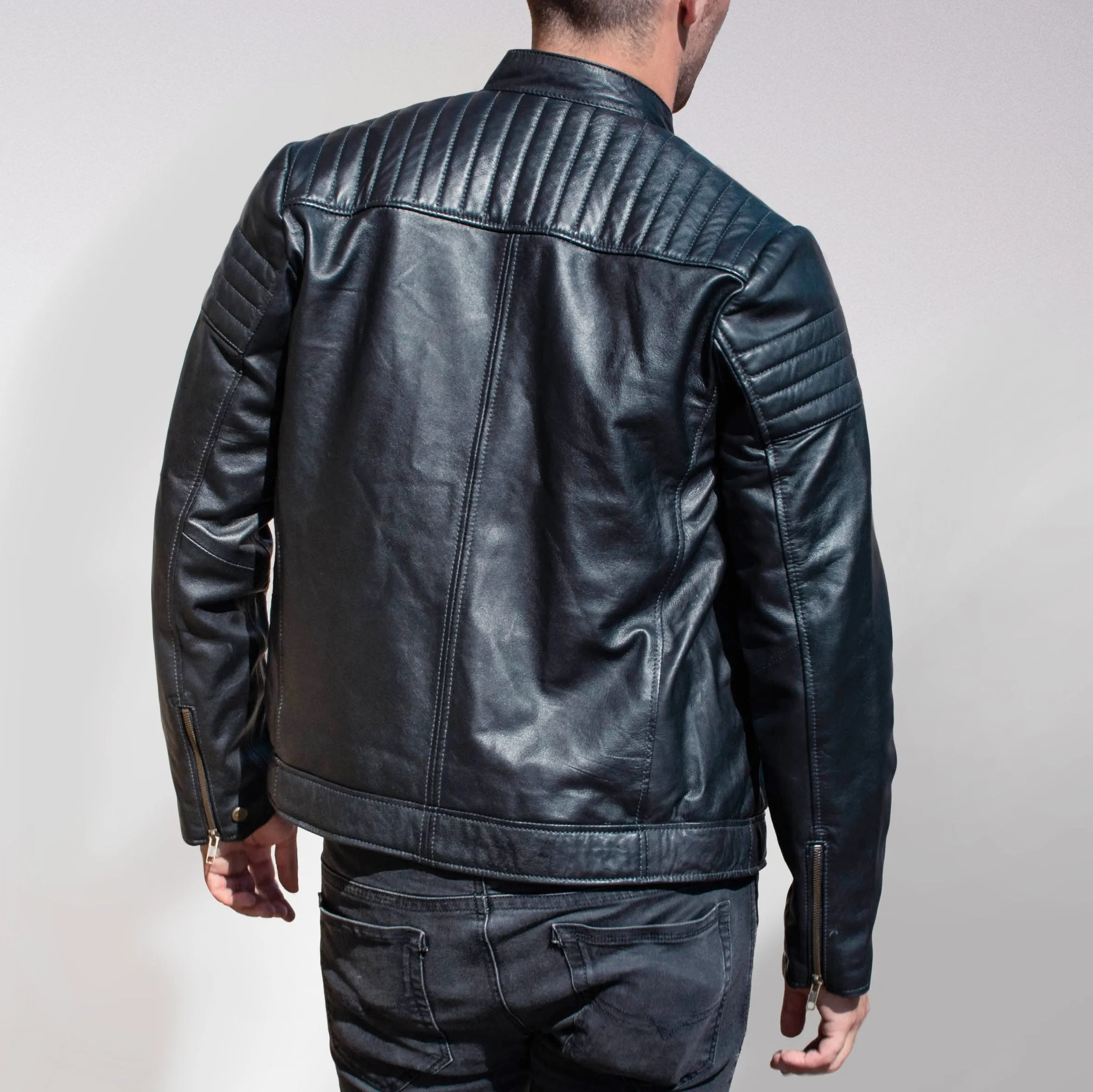 Mens Biker Jacket