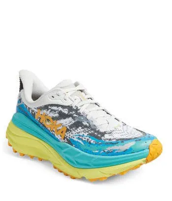 Men's Hoka Stinson ATR 7 (White /Evening Primrose)