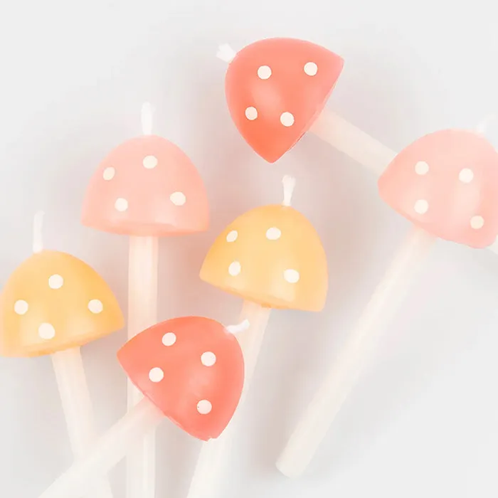 Meri Meri Mushroom Birthday Candles