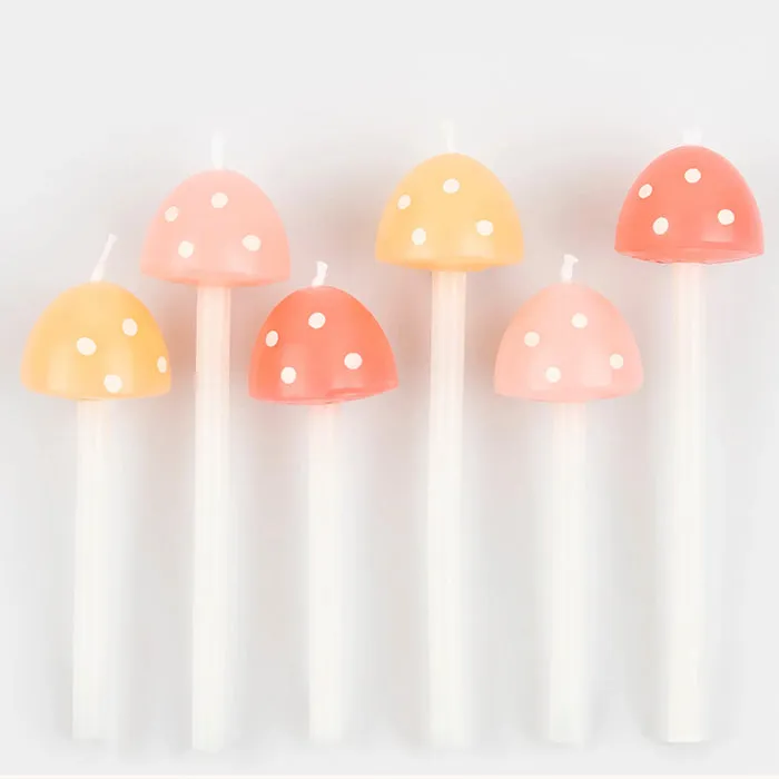 Meri Meri Mushroom Birthday Candles