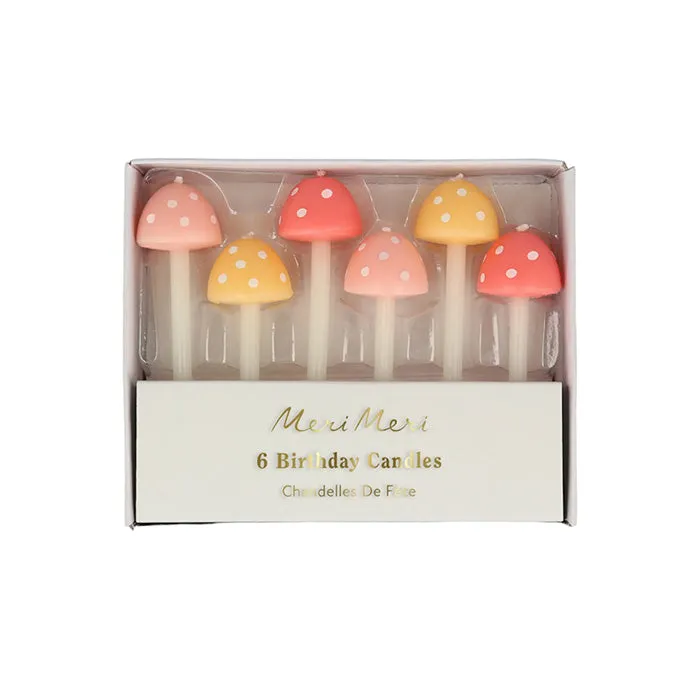 Meri Meri Mushroom Birthday Candles