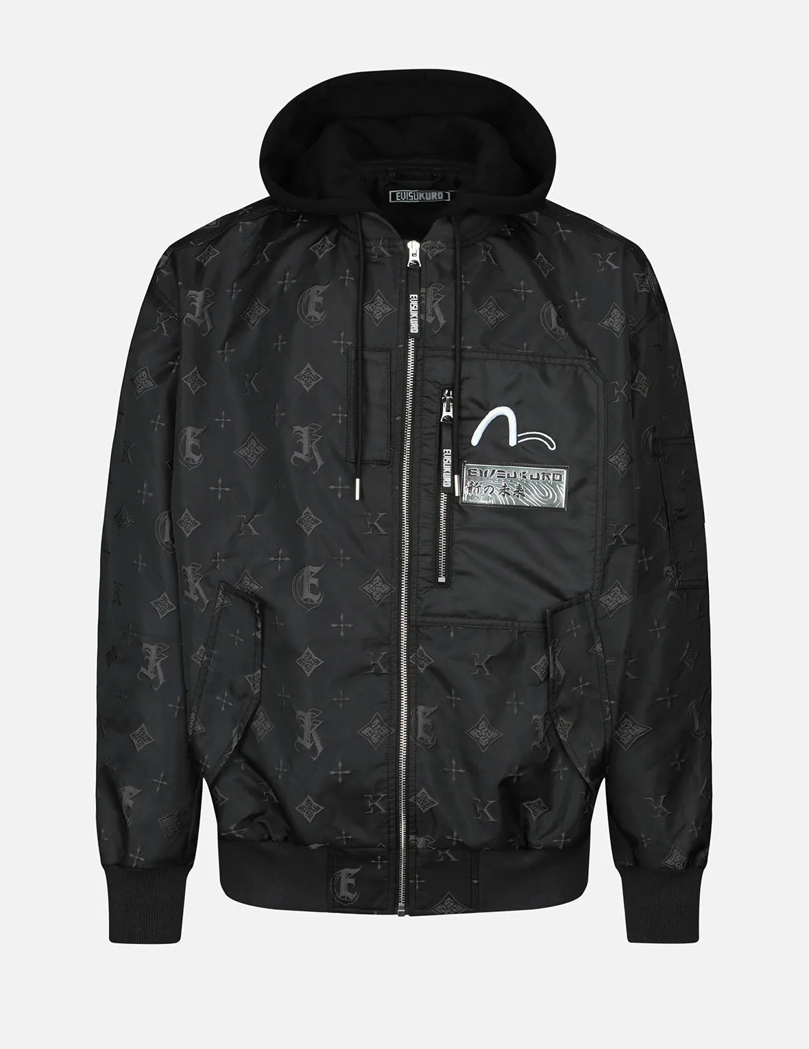 Monogram Jacquard Bomber Jacket