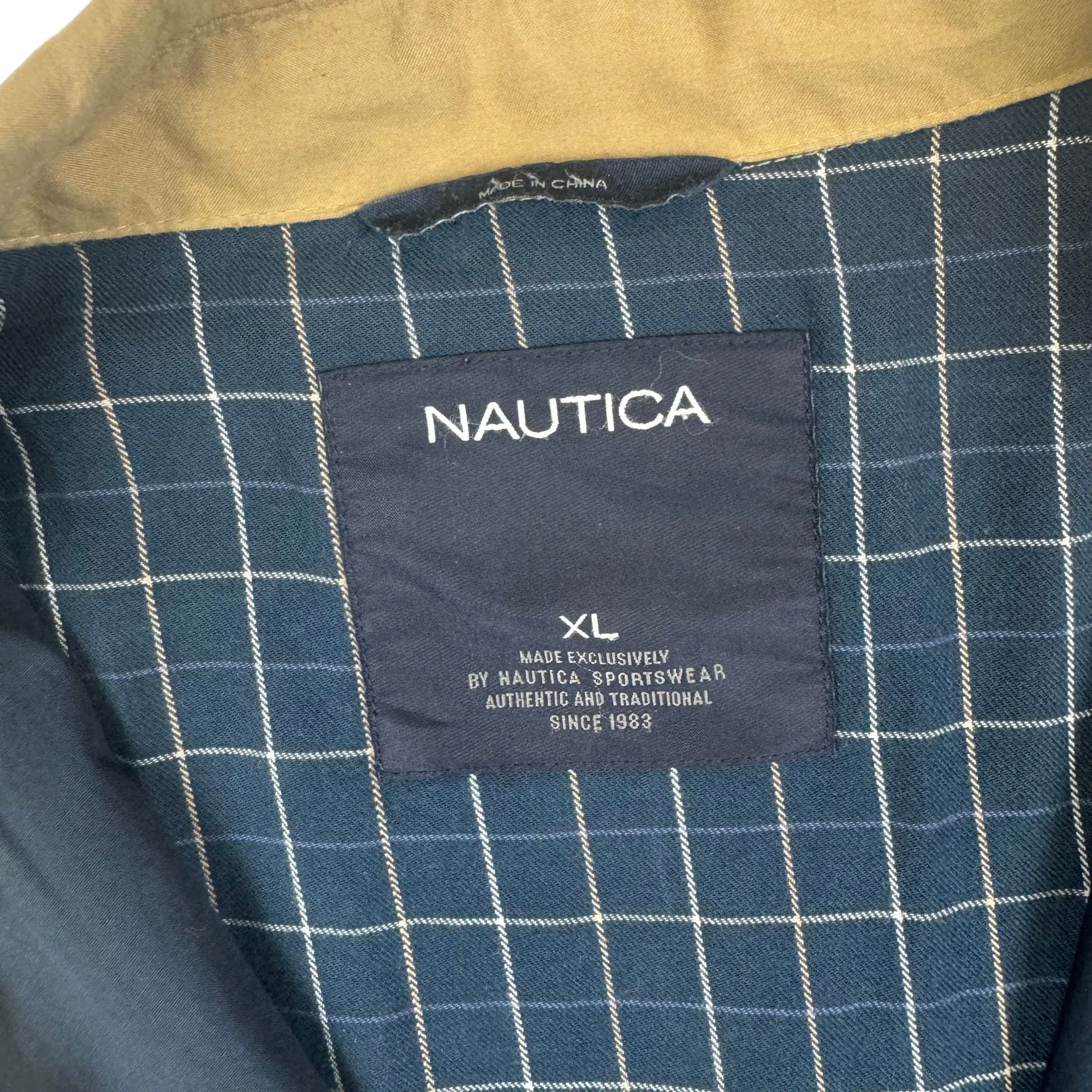 Nautica Harrington Jacket Beige