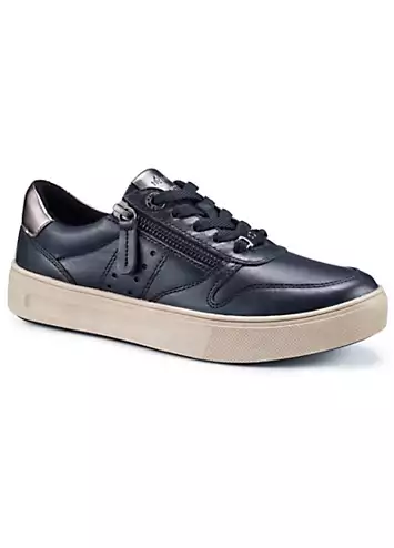 Navy Mercury Women’s Trainers by Hotter | Look Again