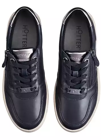 Navy Mercury Women’s Trainers by Hotter | Look Again