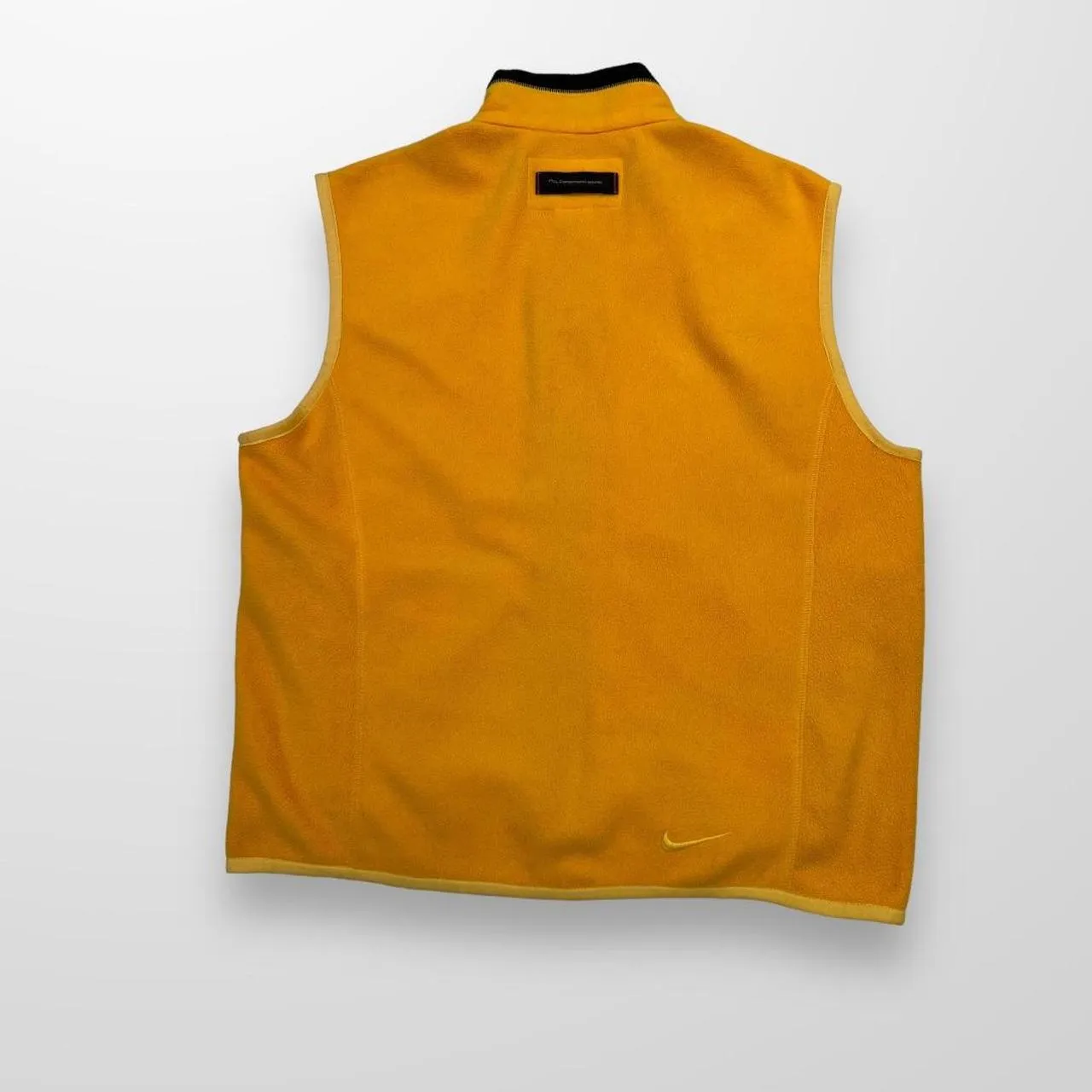 Nike ACG Fleece Gilet Vest In Yellow & Black