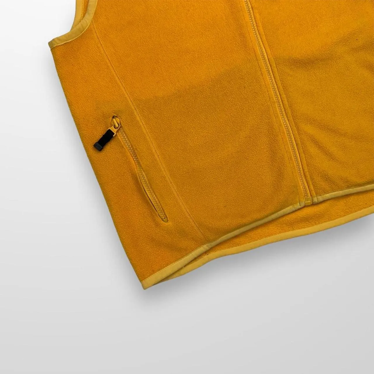 Nike ACG Fleece Gilet Vest In Yellow & Black