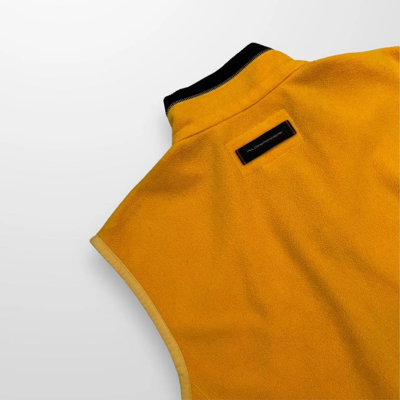 Nike ACG Fleece Gilet Vest In Yellow & Black