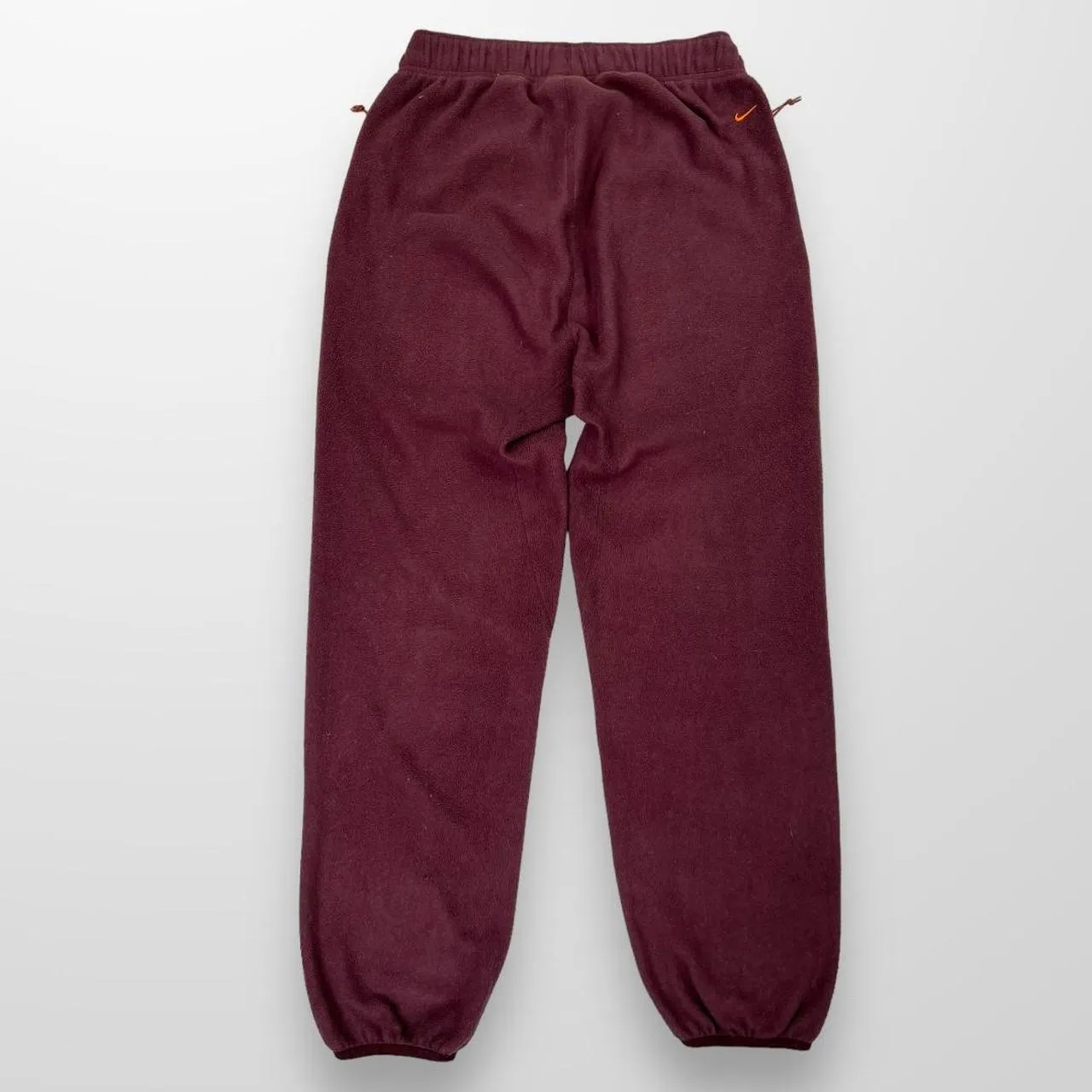 Nike ACG Polartec Tracksuit In 'Wolf Tree' Burgundy & Orange