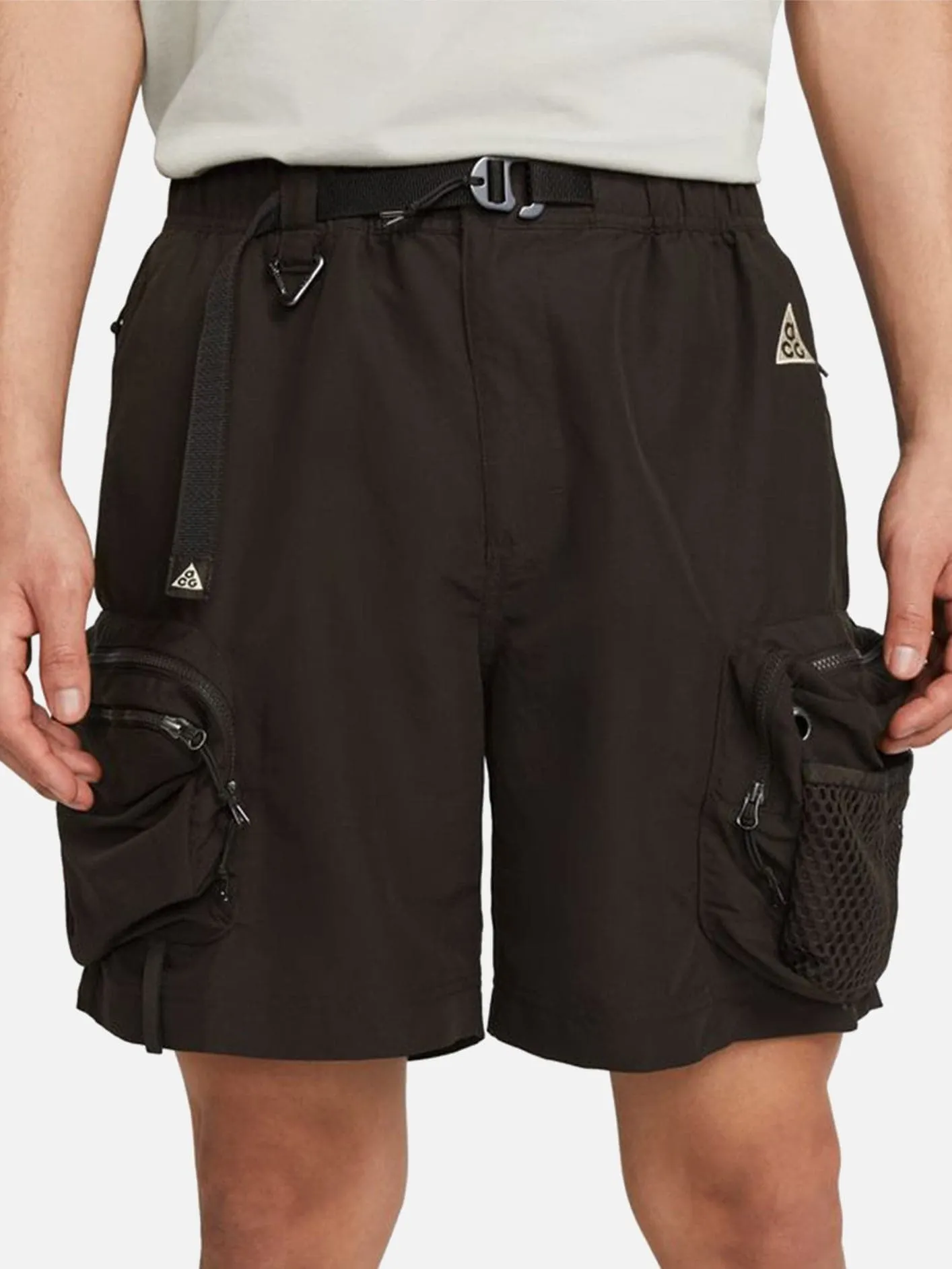 NIKE ACG Snowgrass Cargo Shorts - Brown