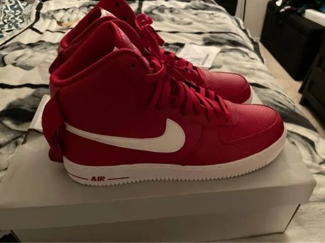 Nike Air Force 1 High 07 Red & Black