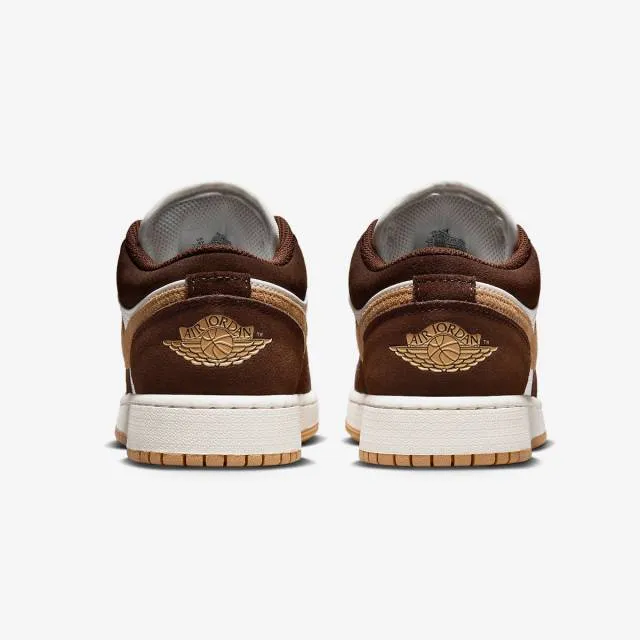 Nike Air Jordan 1 Low GS (Cacao Wow/ Brown/ Twine/ Sail/...