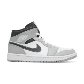 Nike Air Jordan 1 Mid (Light Smoke Grey/ White/ Anthracite/