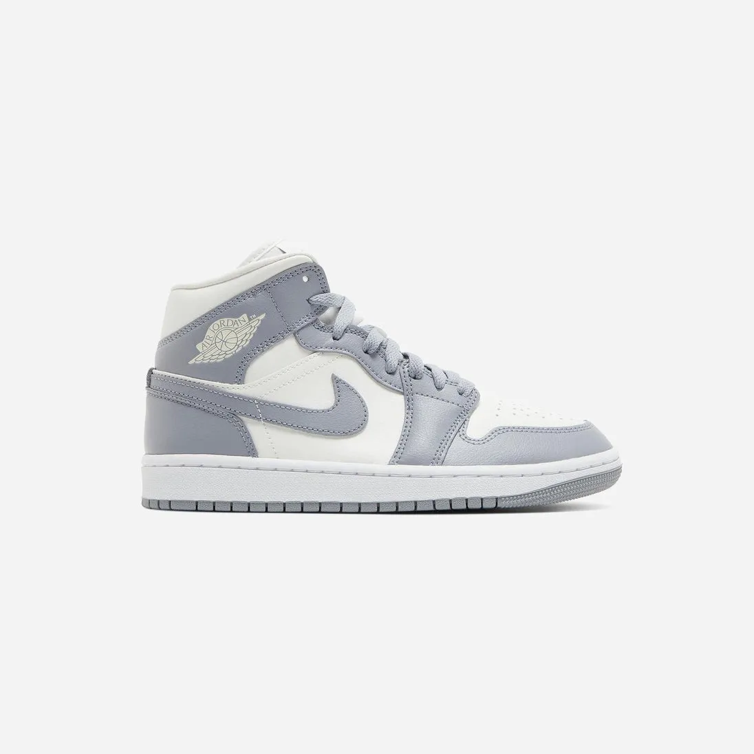 NIKE  AIR JORDAN 1 MID STEALTH WHITE