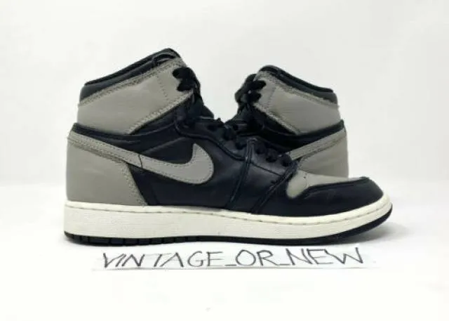 Nike Air Jordan I 1 Retro High 2018 OG Shadow BG GS 5754...