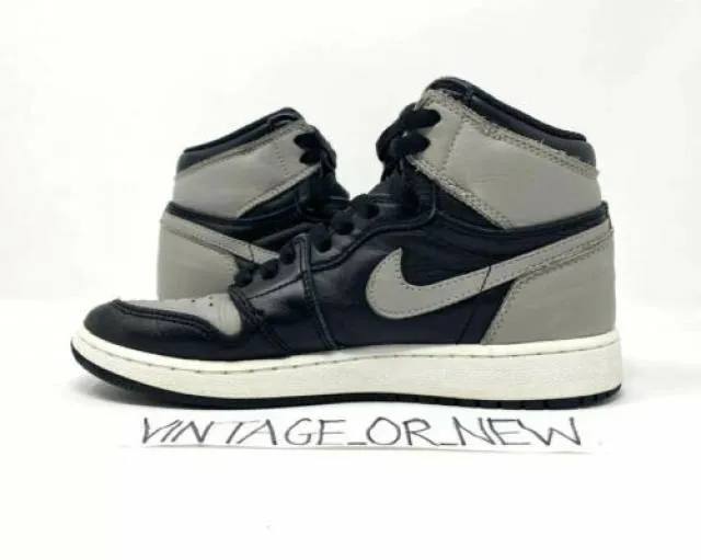 Nike Air Jordan I 1 Retro High 2018 OG Shadow BG GS 5754...