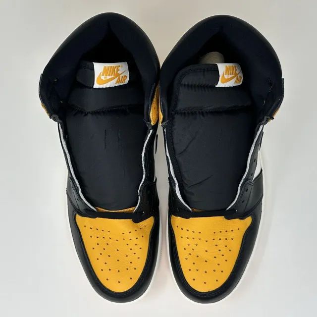 Nike Air Jordan Retro I 1 High OG Taxi Yellow Toe 2022 M...