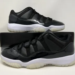 Nike Air Jordan Retro XI 11 Low 72-10 2022 Black Red Men...