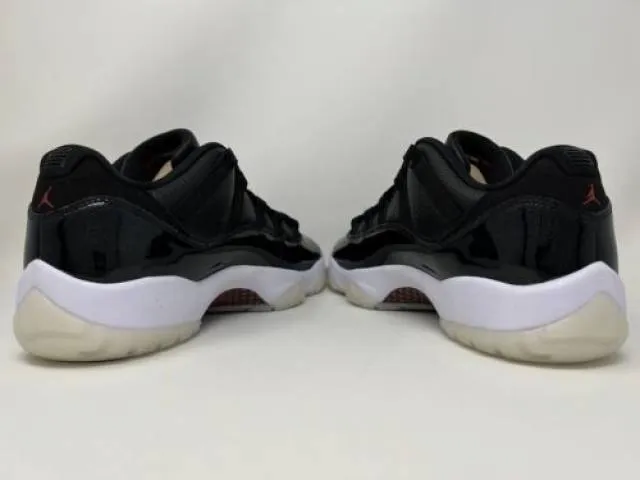 Nike Air Jordan Retro XI 11 Low 72-10 2022 Black Red Men...