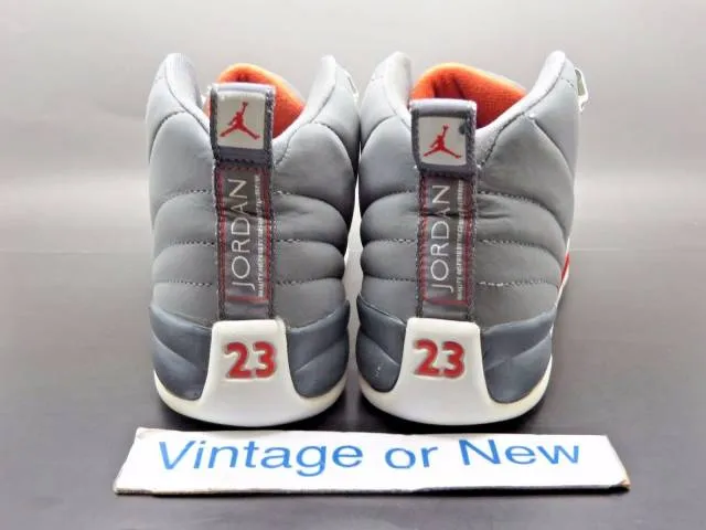 Nike Air Jordan XII 12 Cool Grey Retro GS 2012 sz 4Y