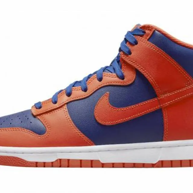 NIKE DUNK HIGH BLUE ORANGE