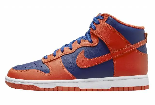 NIKE DUNK HIGH BLUE ORANGE