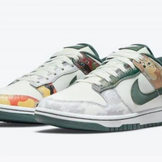 Nike Dunk Low "Sail Multi Camo"